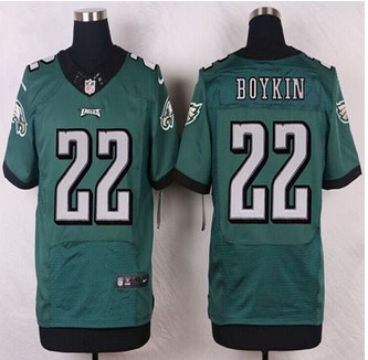 NEW Philadelphia Eagles #22 Brandon Boykin Midnight Green Team Color Men's Stitched NFL New Elite jersey