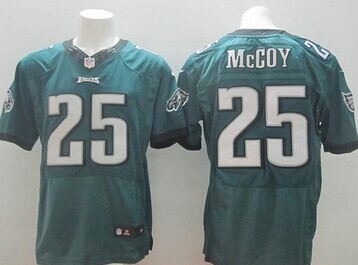 NEW Philadelphia Eagles #25 LeSean McCoy Midnight Green NFL New Elite Jersey