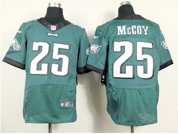 NEW Philadelphia Eagles #25 LeSean McCoy Midnight Green Team Color NFL New Elite Jersey