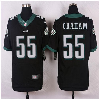 NEW Philadelphia Eagles #55 Brandon Graham Black Alternate Men's Stitched NFL New Elite Jersey