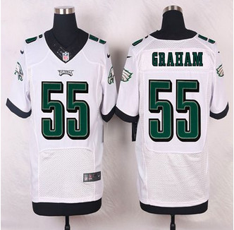 NEW Philadelphia Eagles #55 Brandon Graham White Men's Stitched NFL New Elite Jersey