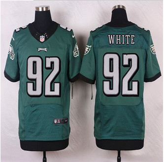 NEW Philadelphia Eagles #92 Reggie White Midnight Green Team Color Men's Stitched NFL New Elite jersey