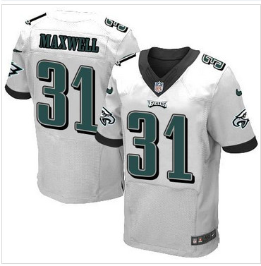 NEW Philadelphia Eagles#31 Byron Maxwell White Men's Stitched NFL New Elite Jersey