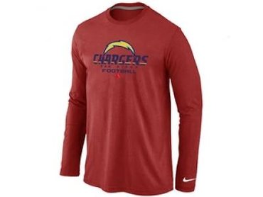 NEW San Diego Charger Critical Victory Long Sleeve T-Shirt RED