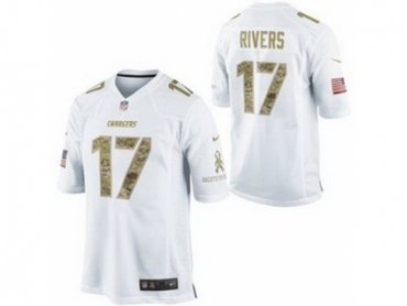 NEW San Diego Chargers #17 Philip Rivers White Jerseys(game USA)