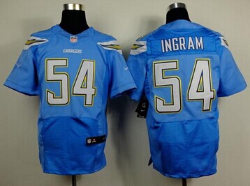 NEW San Diego Chargers #54 Melvin Ingram Electric Blue Alternate NFL New Elite jersey