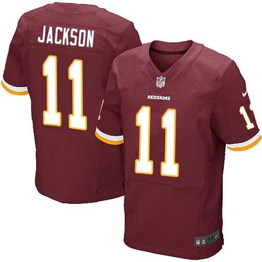 NEW Washington Redskins #11 DeSean Jackson Burgundy Red Team Color NFL Elite Jersey