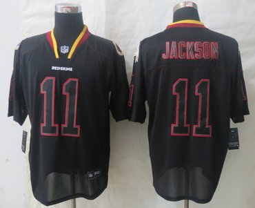 NEW Washington Redskins #11 DeSean Jackson Lights Out Black Elite Jerseys
