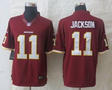 NEW Washington Redskins #11 DeSean Jackson Red NFL Limited Jersey
