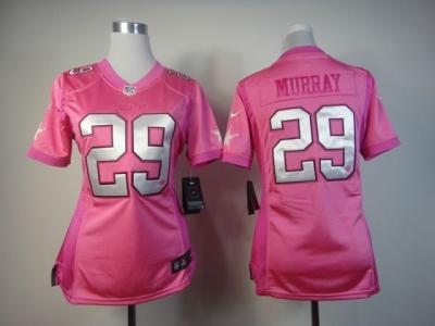 NEW Women Dallas Cowboys #29 DeMarco Murray Pink Jerseys(love s)
