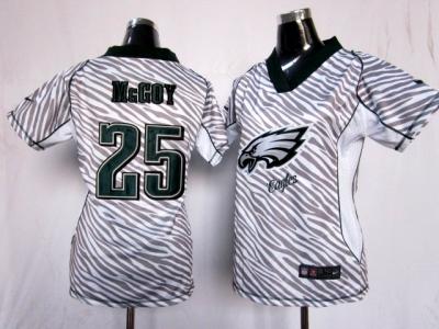 NEW Womens Philadelphia Eagles #25 LeSean McCoy jerseys(fem fan zebra)