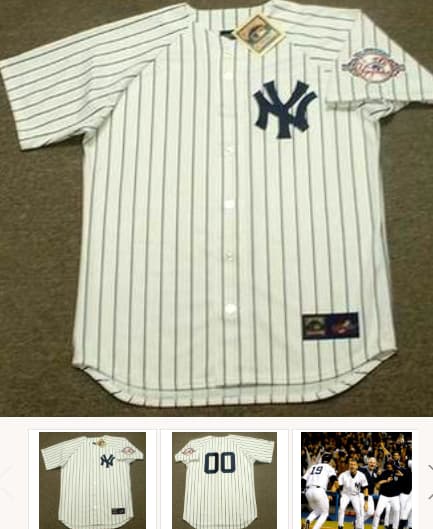 NEW YORK YANKEES 2003 Home Majestic Jersey Customized   Any Number