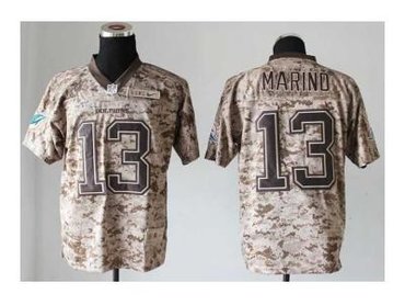 NEW jerseys miami dolphins #13 dan marino camo(2013 new Elite)(USMC)