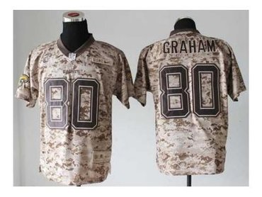 NEW jerseys new orleans saints #80 graham camo(2013 new Elite)(USMC)