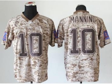 NEW jerseys new york giants #10 manning camo(2013 new Elite)(USMC)