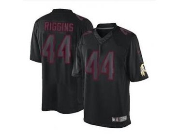 NEW jerseys washington redskins #44 riggins black(Impact Limited)