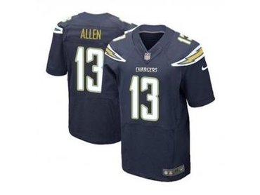 NEW san diego chargers #13 Allen dk.blue Jerseys(new Elite)(Allen)