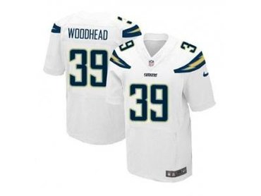 NEW san diego chargers #39 woodhead white Jerseys(new Elite)(woodhead)