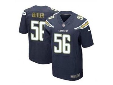 NEW san diego chargers #56 butler blue Jerseys(new Elite)(butler)
