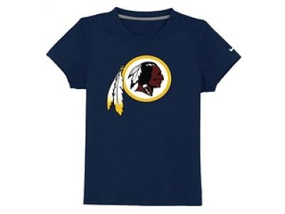 NEW washington redskins logo youth T-Shirt dk.blue