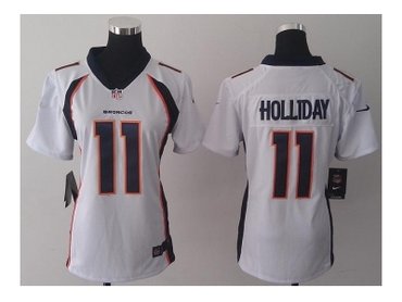NEW women jerseys denver broncos #11 holliday white