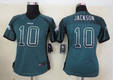 NEW women nfl jerseys Philadelphia Eagles 10 DeSean Jackson Green(Elite drift fashion)