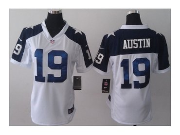 NEW women nfl jerseys dallas cowboys #19 austin thankgivings white