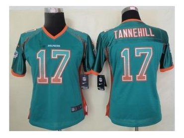 NEW women nfl jerseys miami dolphins #17 ryan tannehill green(Elite drift fashion)