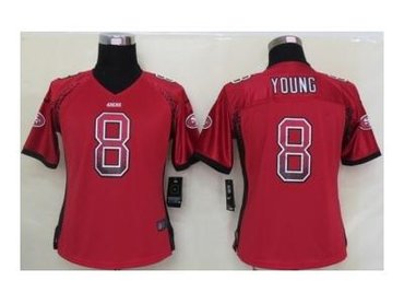 NEW women nfl jerseys san francisco 49ers #8 steve young red(Elite drift fashion)