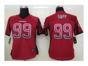 NEW women nfl jerseys tampa bay buccaneers #99 sapp red(Elite drift fashion)