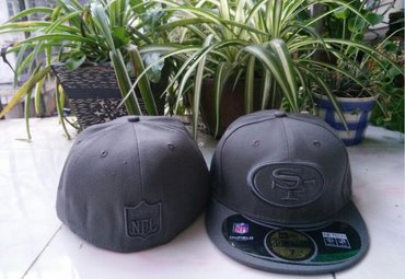 NFL 49ers Gray Fitted Hat