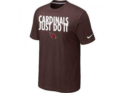 NFL Arizona Cardinals Just Do It Brown T-Shirt