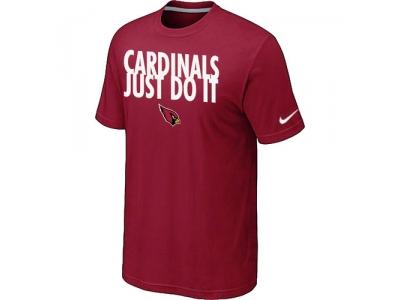 NFL Arizona Cardinals Just Do It Red T-Shirt