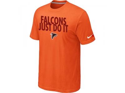 NFL Atlanta Falcons Just Do It Orange T-Shirt