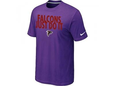 NFL Atlanta Falcons Just Do It Purple T-Shirt