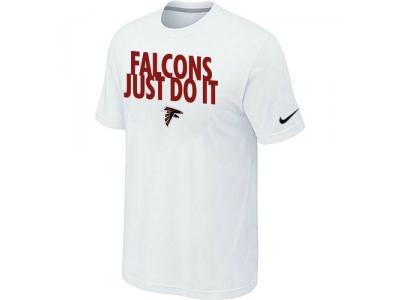 NFL Atlanta Falcons Just Do It White T-Shirt