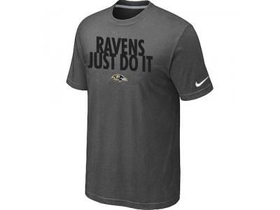 NFL Baltimore Ravens Just Do It D.Grey T-Shirt