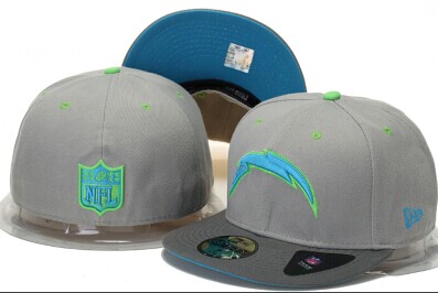NFL Chargers fitted Grey hat