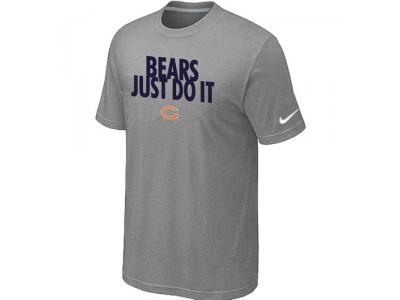 NFL Chicago Bears Just Do It L.Grey T-Shirt