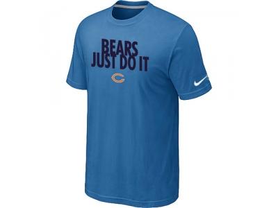NFL Chicago Bears Just Do It light Blue T-Shirt