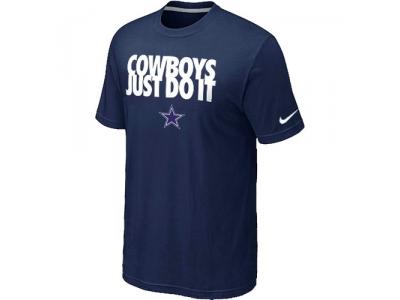NFL Dallas cowboys Just Do It D.Blue T-Shirt