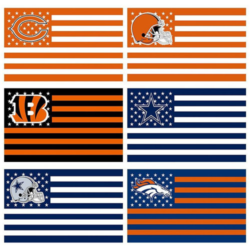 NFL Flag Size 3X5Ft Please email us the team you pick