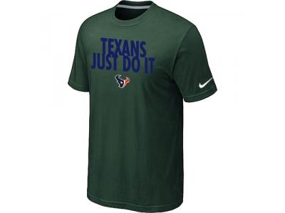 NFL Houston Texans Just Do It D.Green T-Shirt