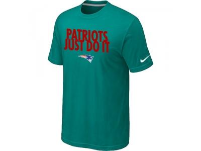 NFL New England Patriots Just Do It Green T-Shirt