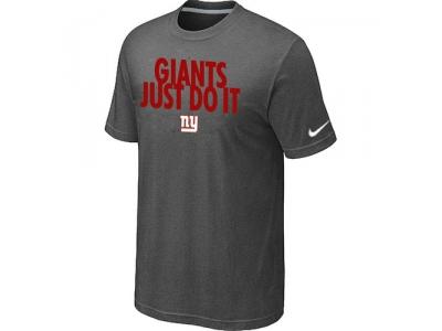 NFL New York Giants Just Do It D.Grey T-Shirt