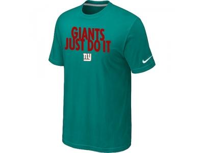 NFL New York Giants Just Do It Green T-Shirt