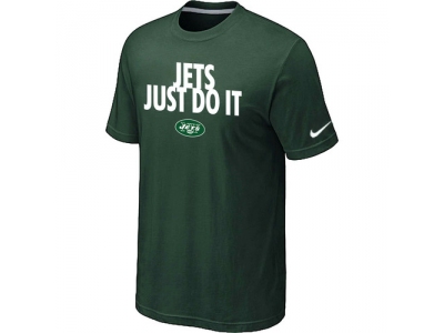 NFL New York Jets Just Do ItD.Green T-Shirt