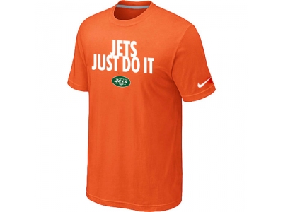 NFL New York Jets Just Do ItOrange T-Shirt