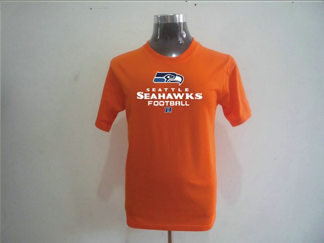 NEW NFL Seattle Seahawks Big & Tall  Critical Victory T-Shirt Orange