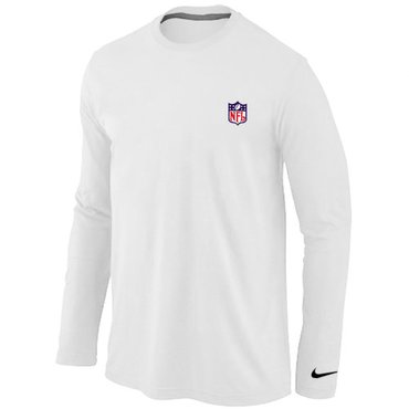 NFL logo Long Sleeve T-Shirt White